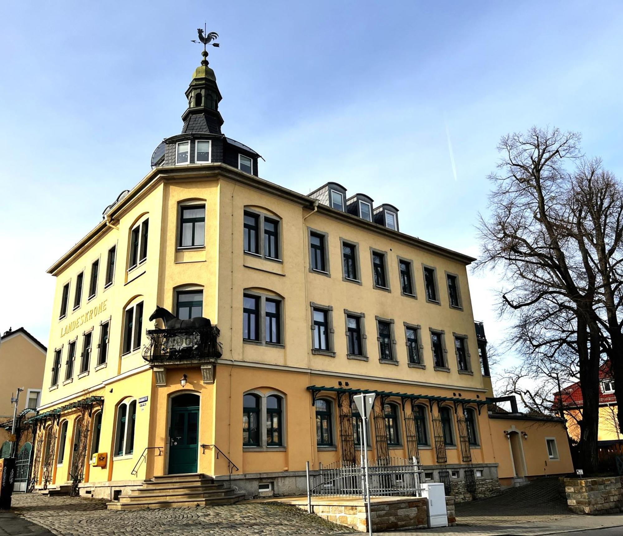 Ferienwohnungen Landeskrone Dresda Esterno foto